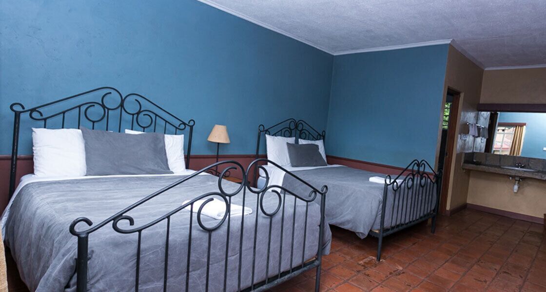 Desk, blackout curtains, free WiFi, bed sheets