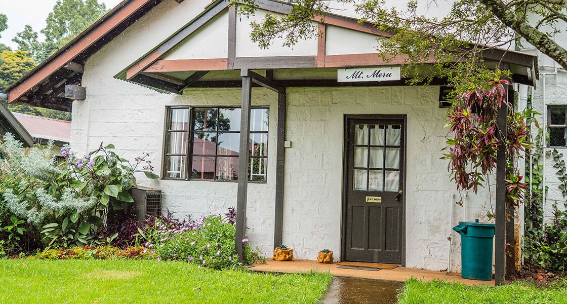 Fassade der Unterkunft