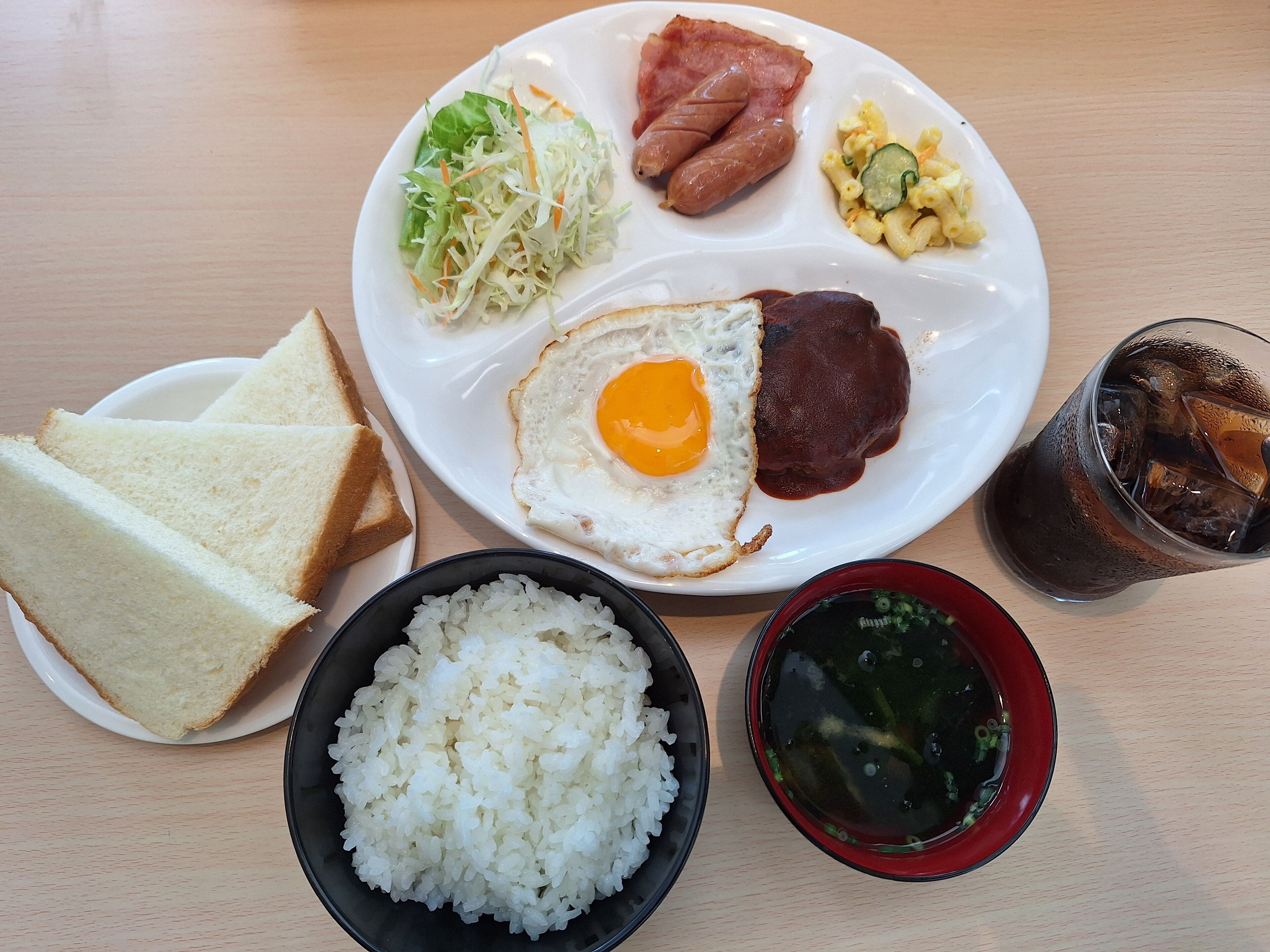 daily japanese breakfast (jpy 1300 per person)