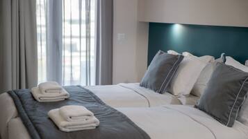 Room, Sea View (Easy Living) | Premium bedding, in-room safe, desk, blackout drapes