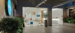 Majoituspaikan julkisivu