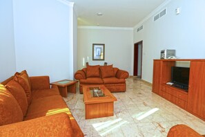 Apartment, 1 Bedroom | Living room