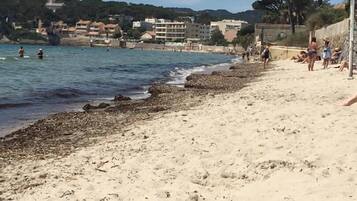 Accommodatie ligt op het strand