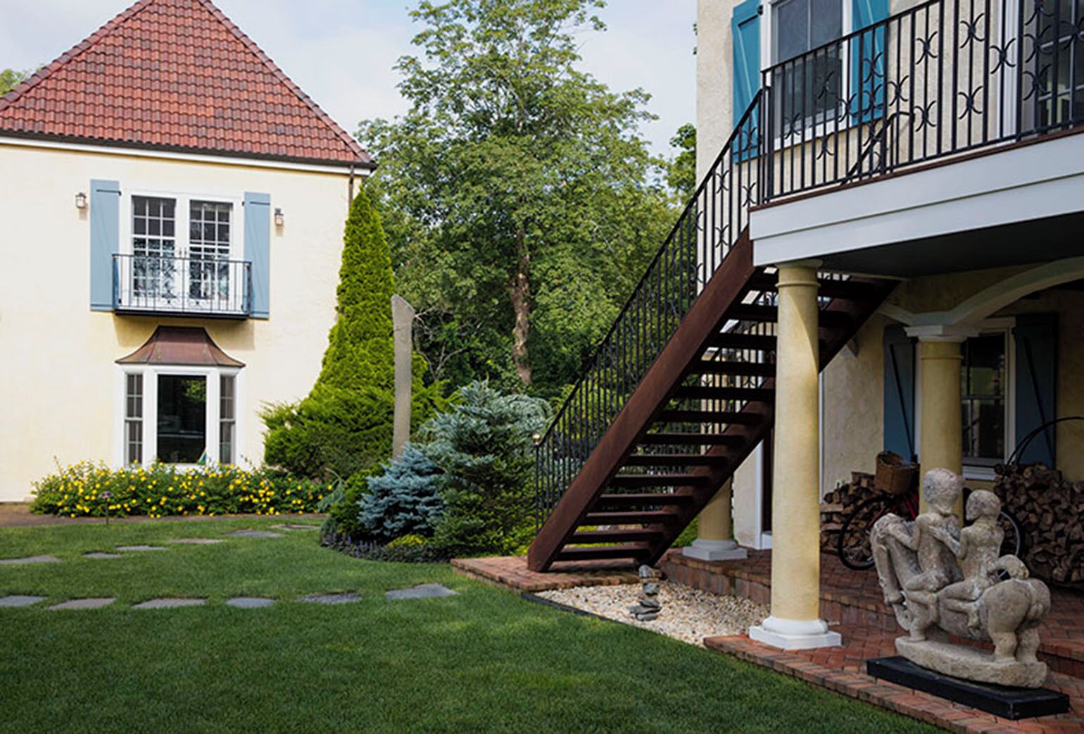 Enceinte de l’hébergement