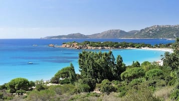 Una spiaggia nelle vicinanze