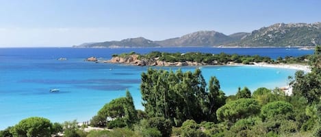 Una spiaggia nelle vicinanze