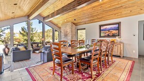 Dining - Terra Furma Vacation Home at Windcliff (Estes Park)