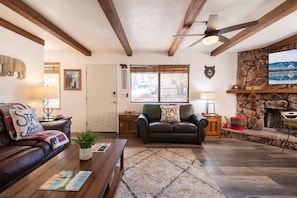 تلفزيون، مدفأة