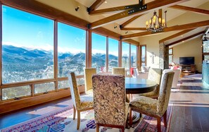 Dining - Stewart Highlands Vacation Home at Windcliff (Estes Park)