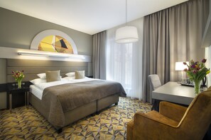 Standard-dobbeltværelse | 1 soveværelse, allergivenligt sengetøj, Select Comfort-senge, minibar