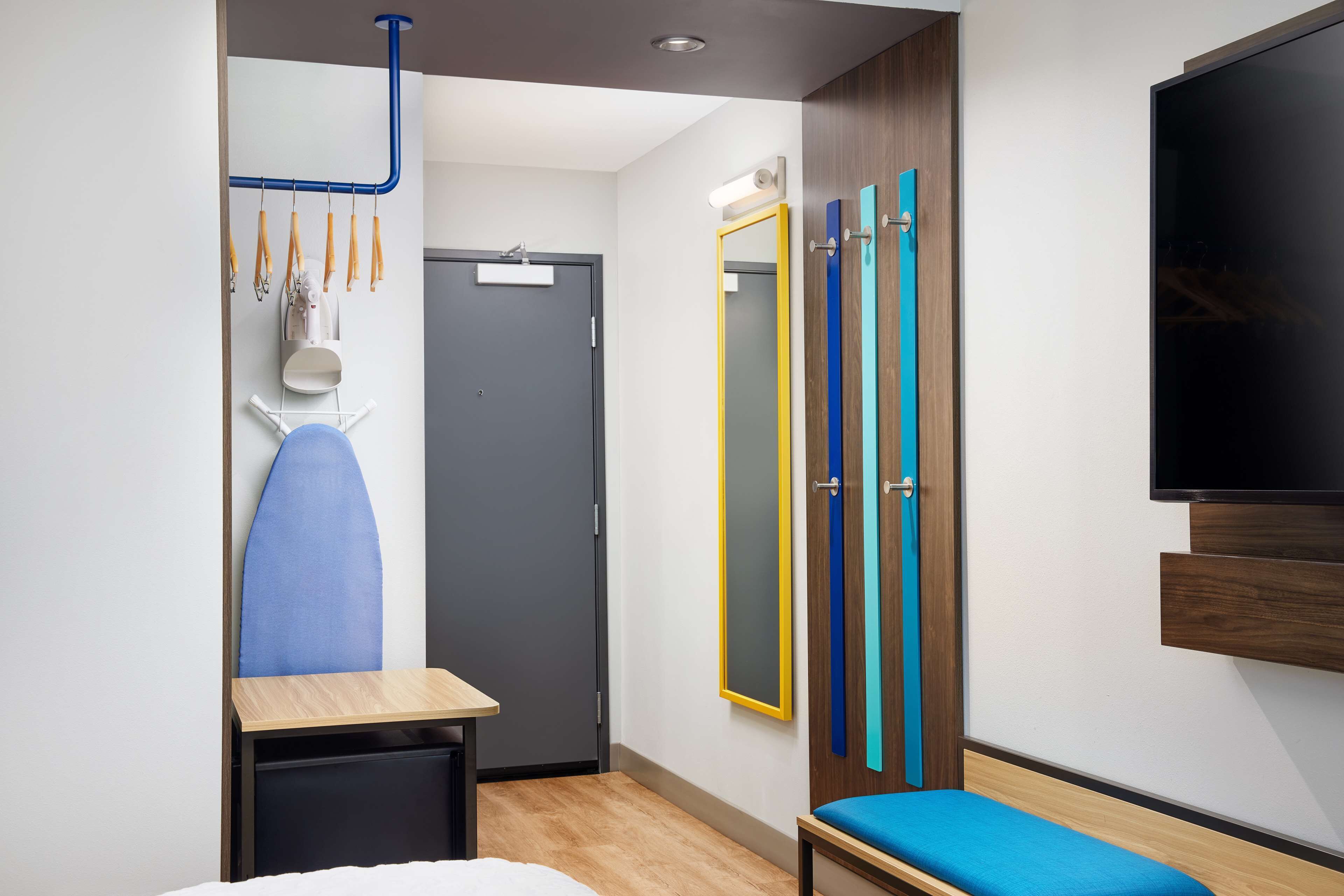 premium bedding, laptop workspace, iron/ironing board, free wifi