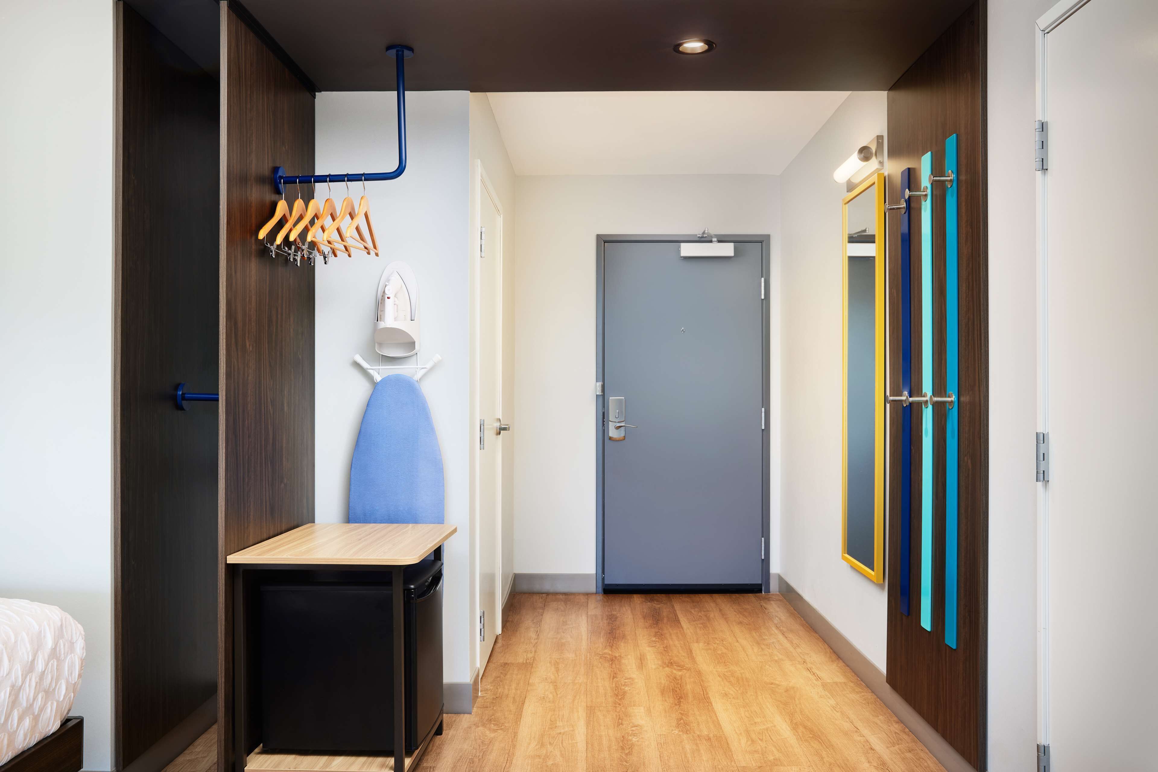 premium bedding, laptop workspace, iron/ironing board, free wifi