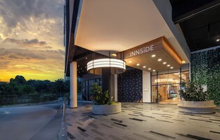 Front of property – evening/night