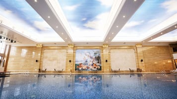 Indoor pool, outdoor pool