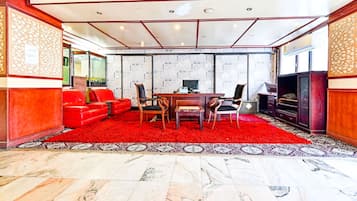 Lobby sitting area