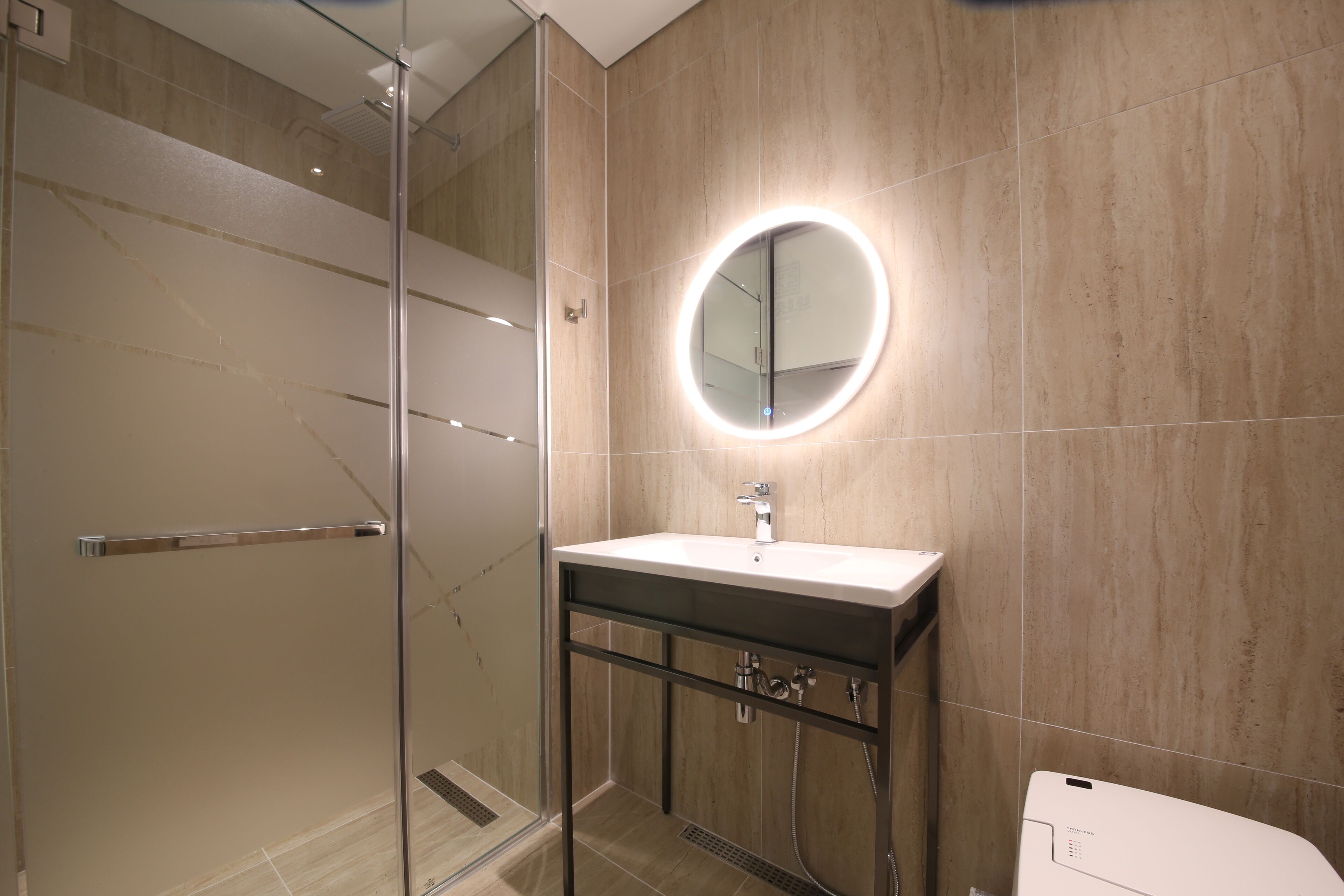 shower, free toiletries, hair dryer, dressing gowns