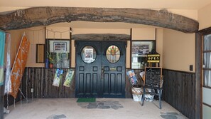 Entrada de la propiedad