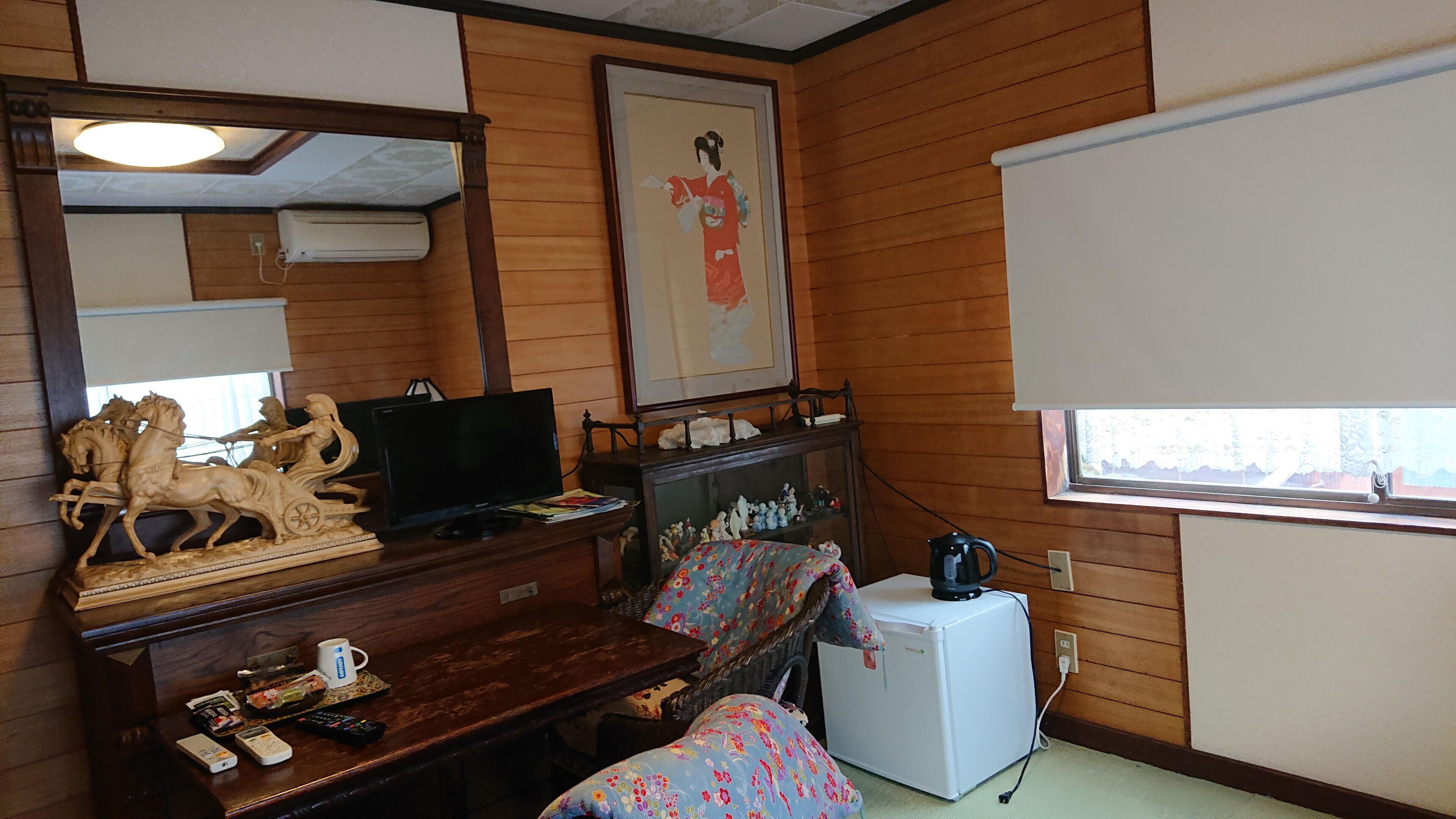 Chambre Romantique avec lits jumeaux, vue montagne