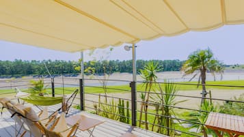 Ferienhaus, Nichtraucher (Glamping, Trailer) | Zimmersafe, individuell dekoriert, individuell eingerichtet