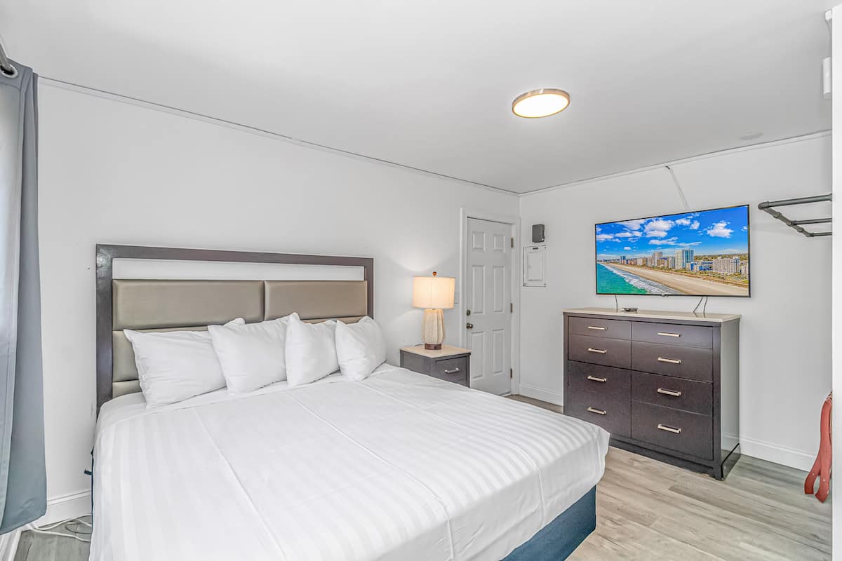 Suite estudio | 1 habitación y ropa de cama