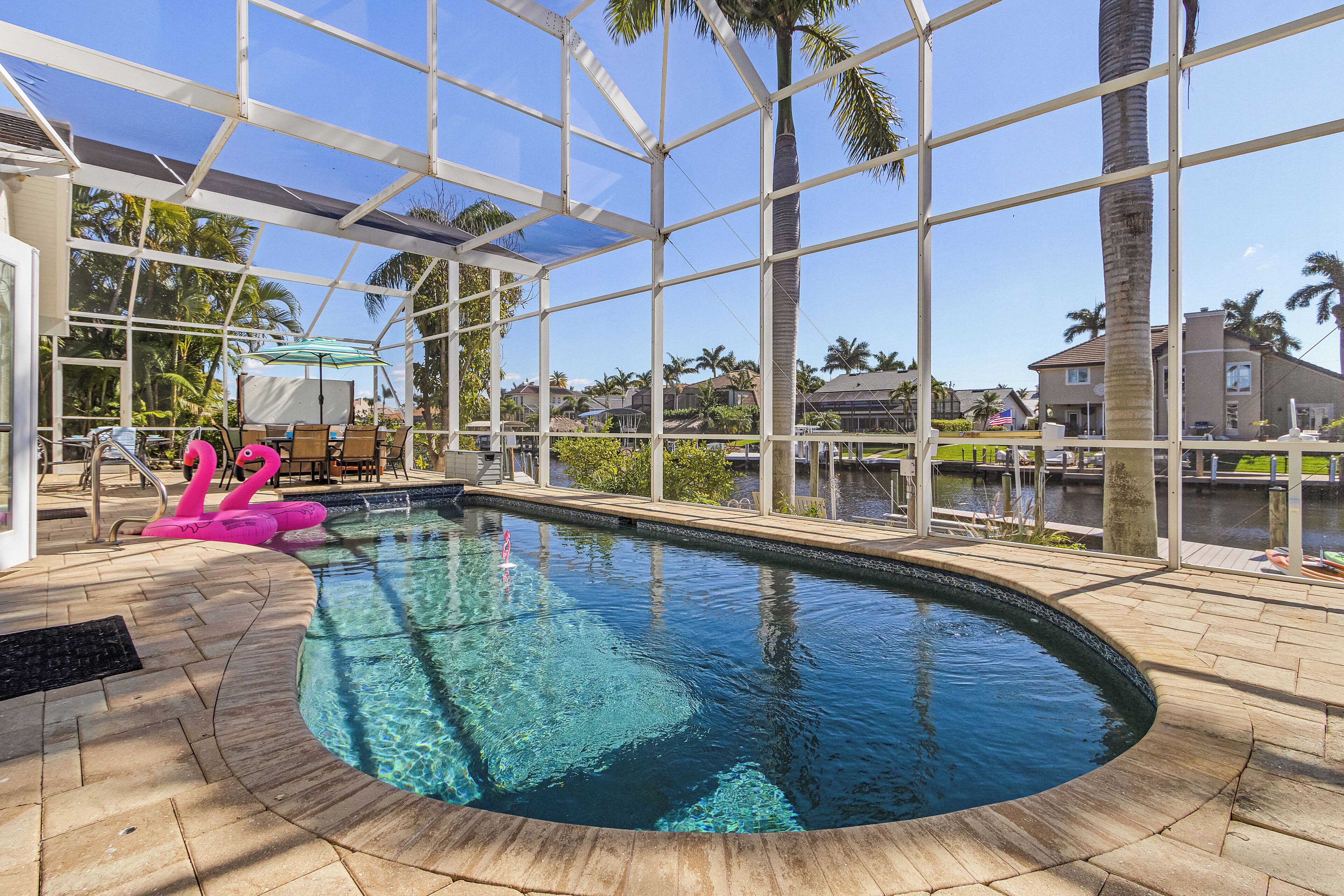 Una piscina climatizada