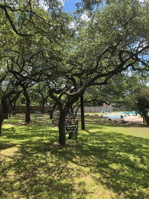 Overnattingsstedets uteområder