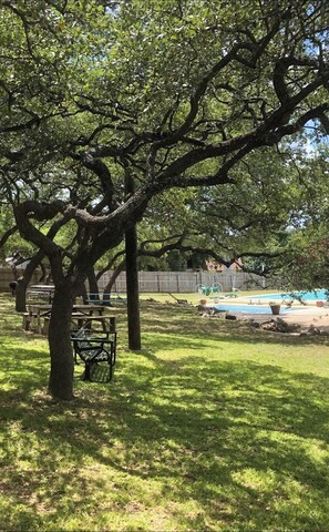 Overnattingsstedets uteområder