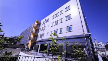 Fassade der Unterkunft