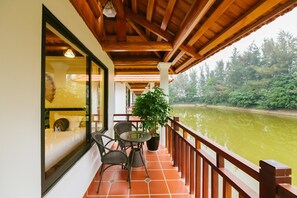 Senior-Doppel- oder -Zweibettzimmer, Seeblick | Blick auf den See