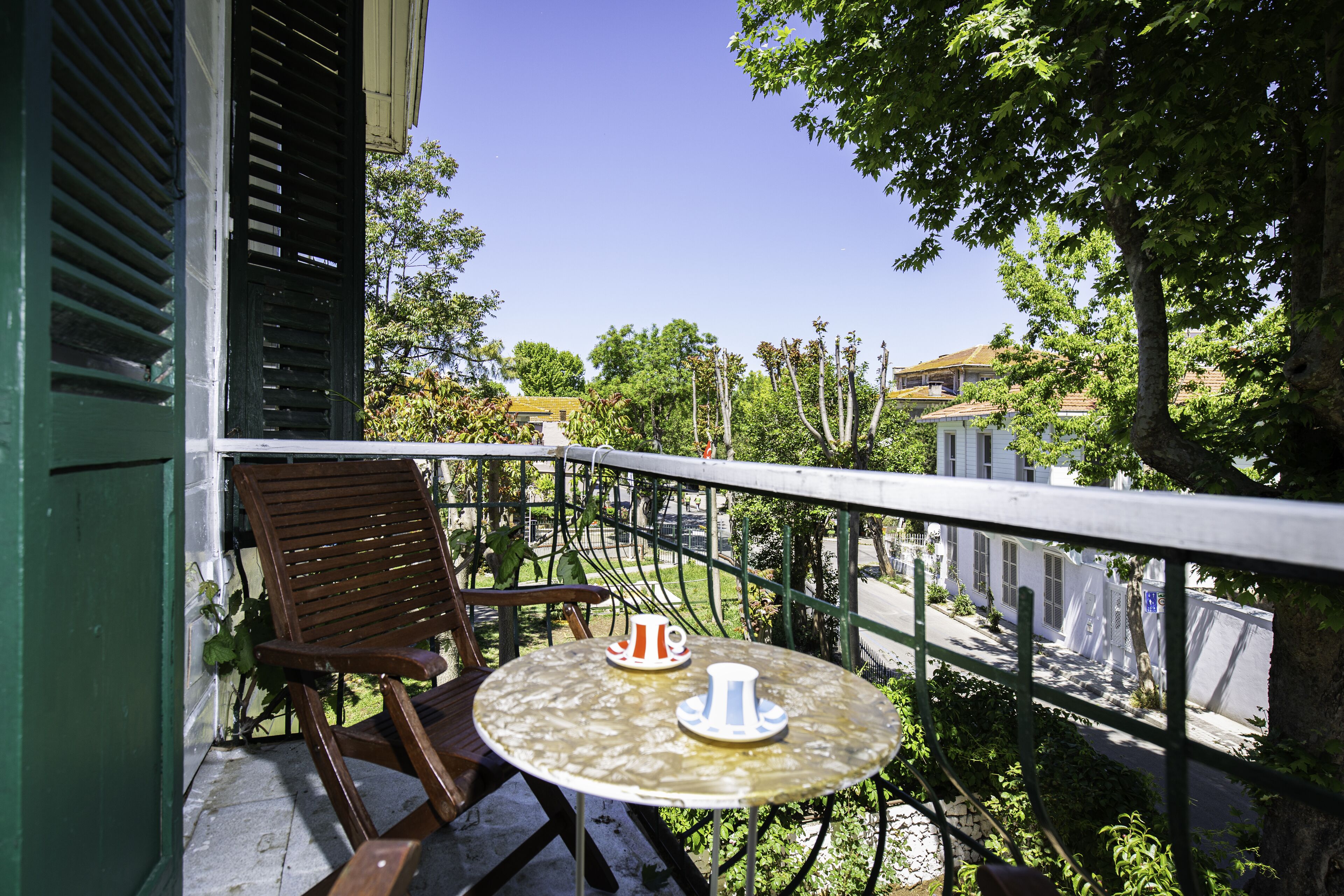deluxe room, balcony, garden view | view from room