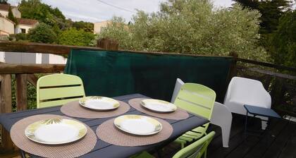 Nice apartment seaside beach 100m T2 large balcony aytre 3kms from la rochelle
