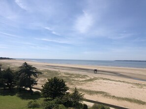 On the beach