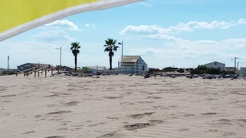 Accommodatie ligt op het strand