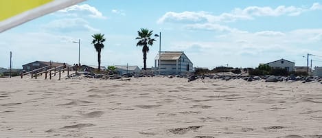 On the beach