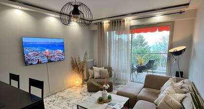 Appartement terrasse vue mer ensoleillé