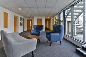 Zona de estar del vestíbulo