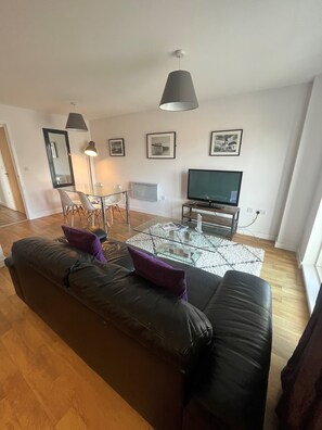 Two Bedroom Apartment with Balcony | Living area