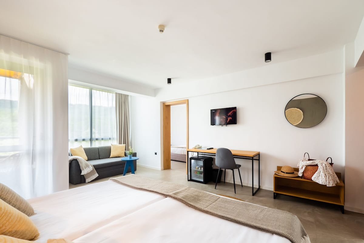 Familienapartment, Balkon