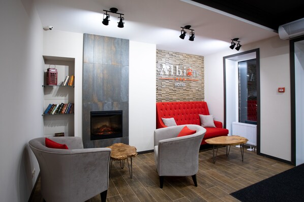 Lobby sitting area
