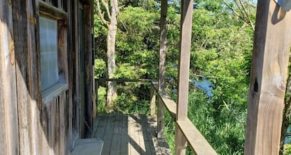 Rustic Beach House With Bunkhouse