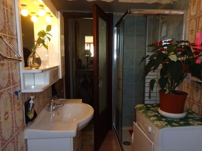 Garden apartment in duplex