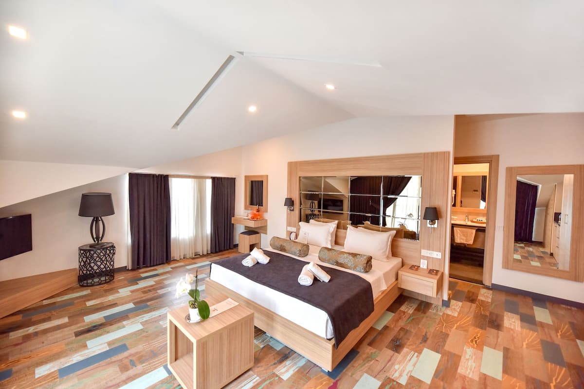 deluxe double or twin room | in-room safe, laptop workspace, soundproofing, iron/ironing board