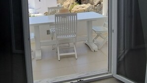 Superior Apartment, Sea View | View from room - Lofos Apartments (Mykonos)