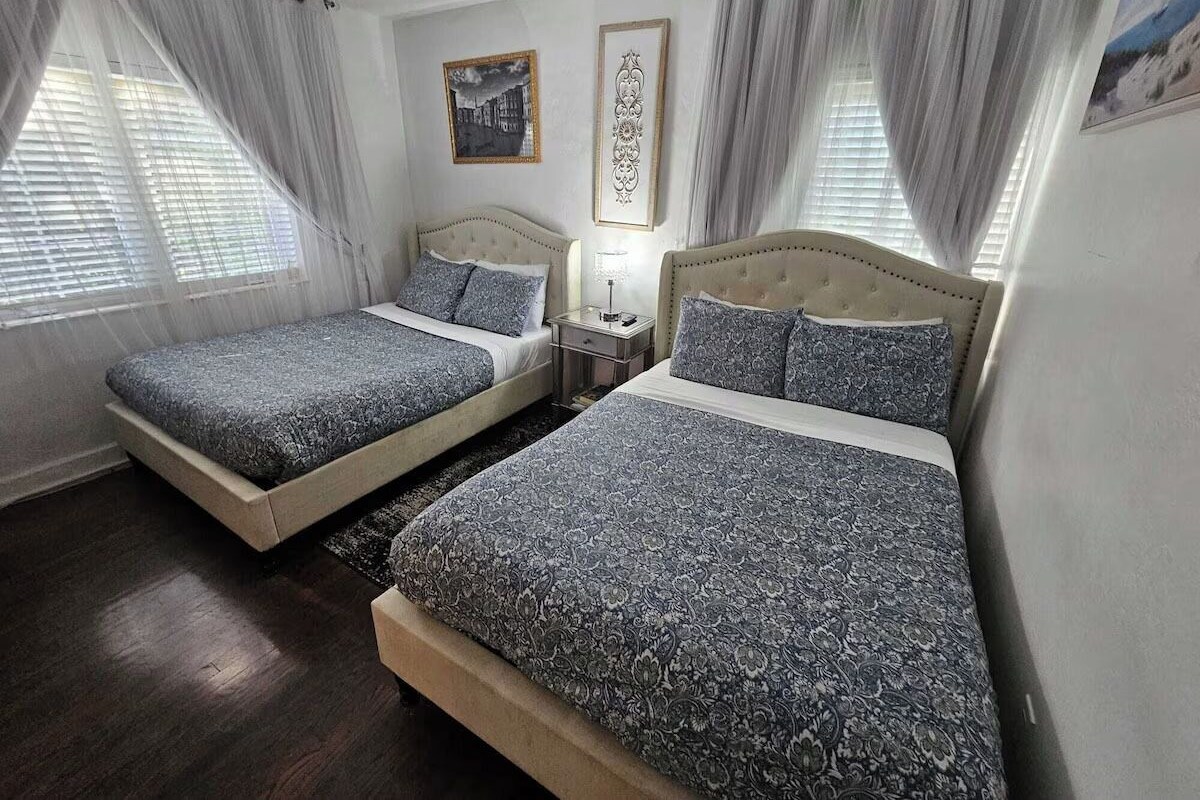 1 bedroom, Frette Italian sheets, premium bedding, pillowtop beds