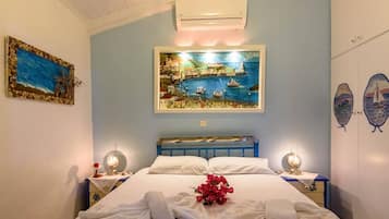 2 bedrooms, iron/ironing board, travel crib, WiFi