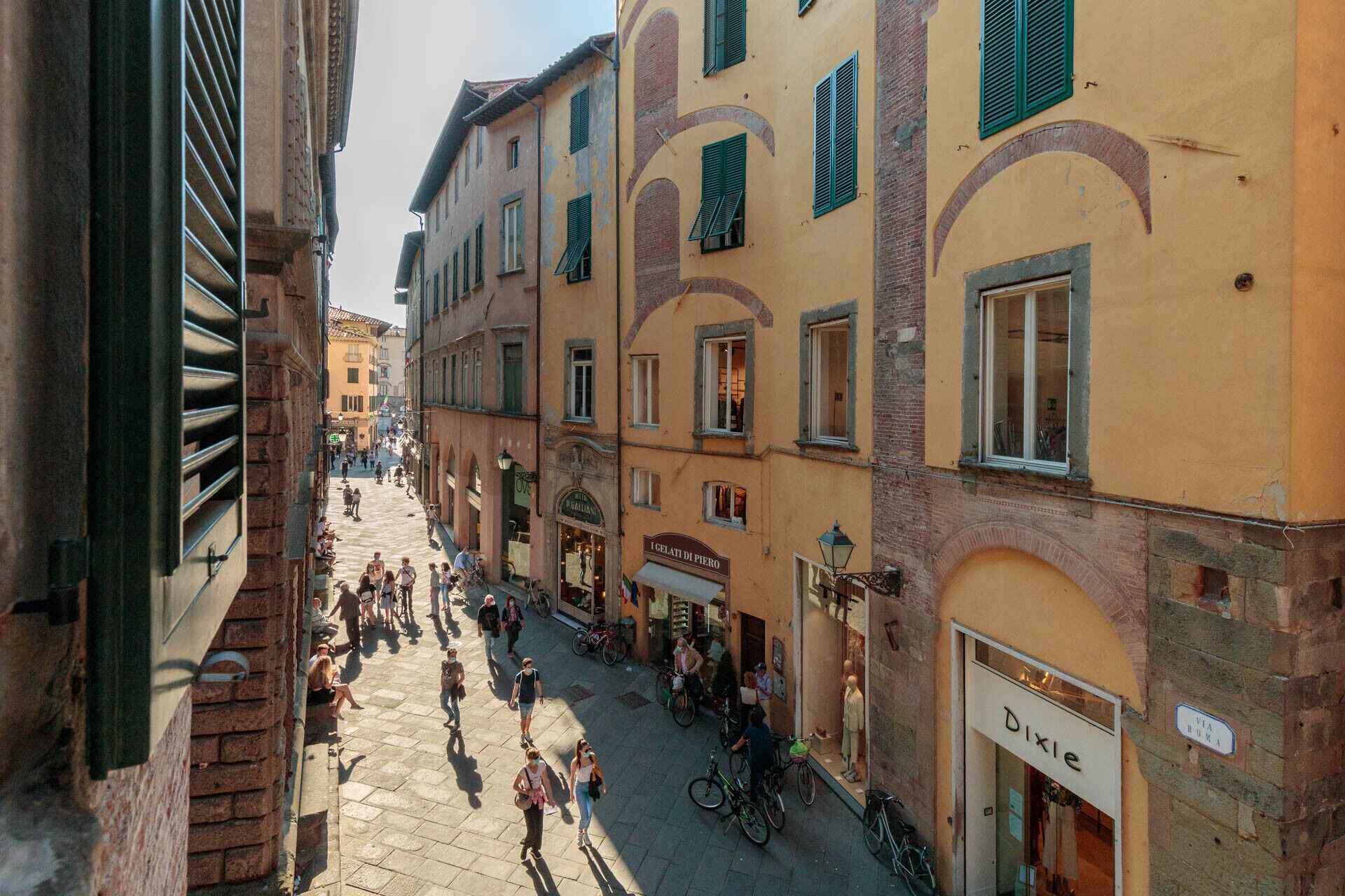Vista dalla struttura