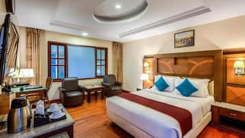 Premium bedding, memory-foam beds, minibar, individually decorated