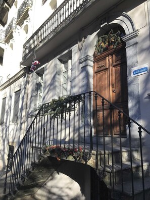 Detalhe da fachada