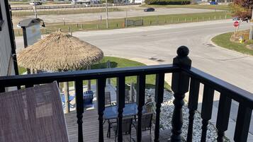 Executive Room, 2 Queen Beds, Balcony, Beach View (204) | 1 bedroom, individually furnished, desk, laptop workspace