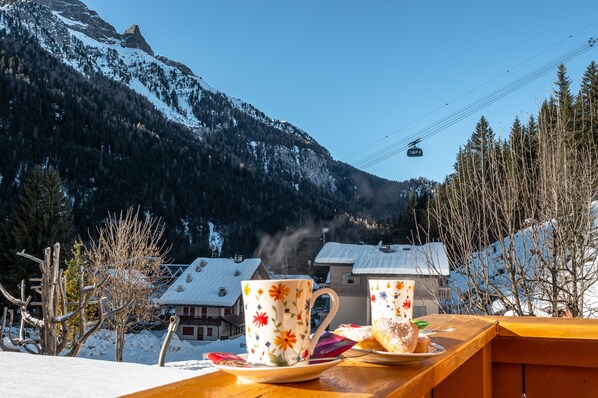 Vue depuis l’hébergement